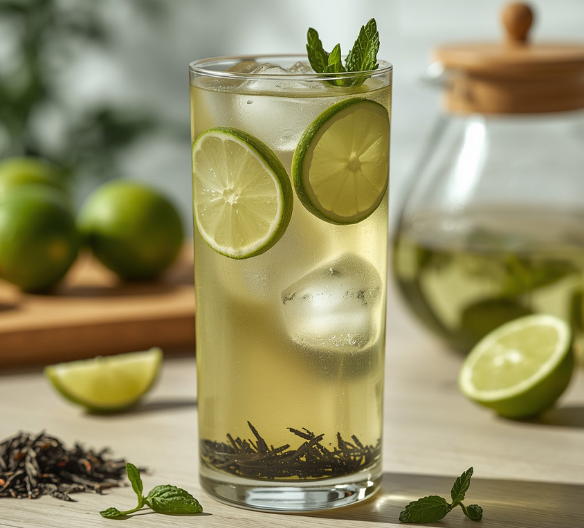 Cold Brew China Gyokuro Leo Tea z limonką